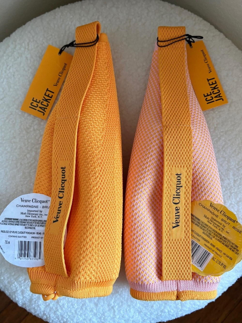 Veuve Clicquot Ice Jackets - set of 2 (Champagne NOT included!)